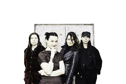 Die Band Madame Baheux bei ihrem Auftritt im Lindenhofsaal Eggenburg im Rahmen der Frauentage